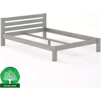 Ložnicová sestava Postel borovicová LK105–140x200 grey