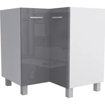 Kuchyňská Skříňka Lucjan 90/90 dn lux černá