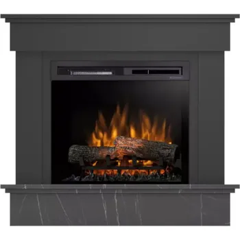 Elektrický krb Tormes 23 černá/černý mramor