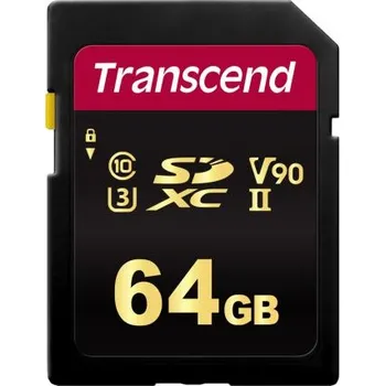Paměťová karta Karta SD SDHC, SDXC 64 GB TLC Transcend -25 → plus 85°C