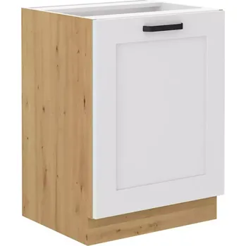 Kuchyňská skříňka LUNA bílá mat/artisan 60d 1f bb