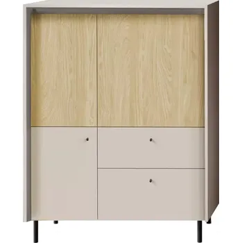 Kancelářská sestava Komoda Malta MA1 3D2S béžová /dub