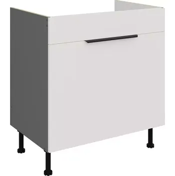 Kuchyňská skříňka Aria WH/ANT Anti Fingerprint 80zl 1s Bb