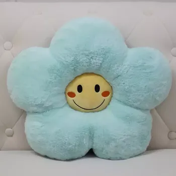 Polštář Polštář Sedmikráska 40x40 cm modrý