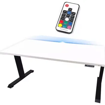 Kancelářská sestava Psací Stůl Top Elektr. Bílý 136x66x2,8 Model 1