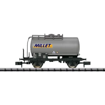 Modelová železnice MiniTrix Hobby 18098 N cisternový vůz MILLET SNCF