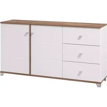 Kancelářská sestava Komoda 3K3F Burgundy 11012059