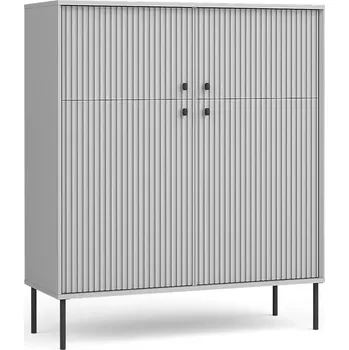 Obývací stěna Kredenc Iris 4D 10B šedá