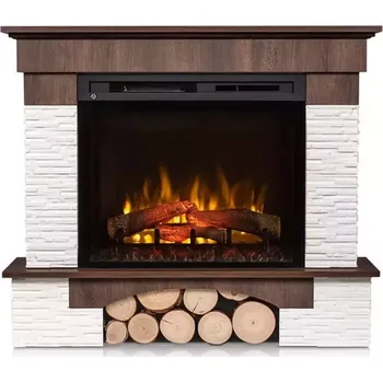 Elektrický krb Porto 28 ořech