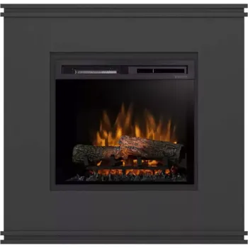 Elektrický krb Vena 23 černá