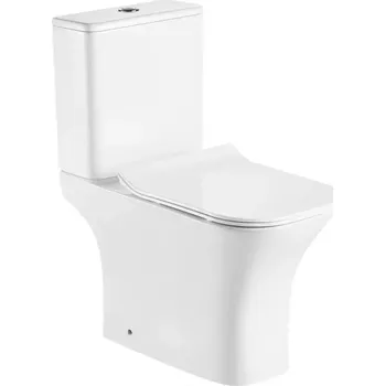 Klozet WC kombi bez splachovacího kruhu Bowen