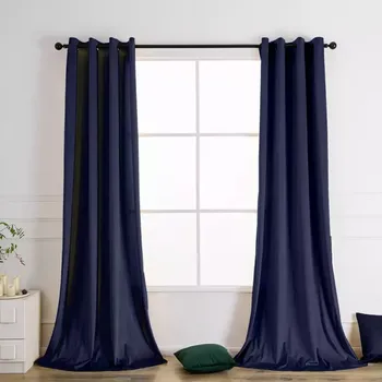 Závěs na průchodkách VELVET PB103/200G/M2/9/140x250 cm modrá