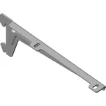 Stranový nosník 180 mm, stříbrný, 1 pár