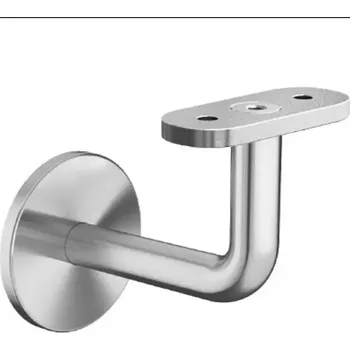 Plochý nástěnný držák zábradlí 42,4mm z nerezové oceli