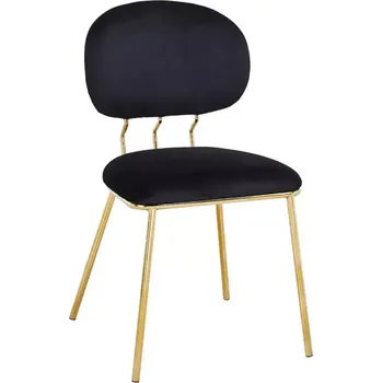 Jídelní židle Židle Glow 80362 černá/zlatá