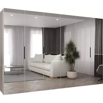 Předsíňová stěna Skříň Marbella III 300 bílá/černá