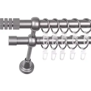 Garnýž Garnýž II 19 Satén 180cm Kvadro s pojistkou