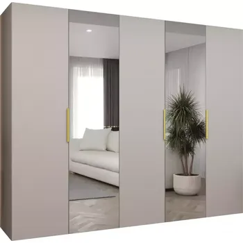 Předsíňová stěna Skříň Marbella II 250 kašmír/zlatá