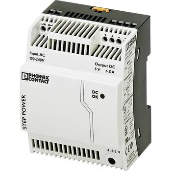 spínaný zdroj Phoenix Contact 2868541 síťový zdroj na DIN lištu 5 V/DC 6.5 A 32.5 W Počet výstupů:1 x Obsah 1 ks