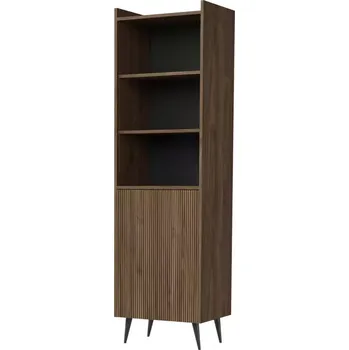 Obývací stěna Vitrína Ademo 1 ořech