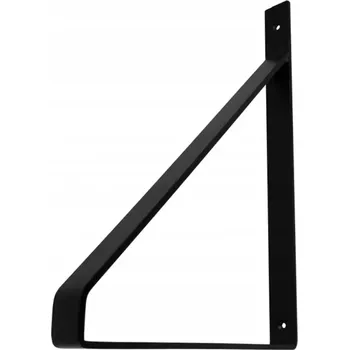 Konzola pod polici Gino 30x22 cm černá matná