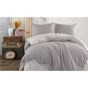 Povlečení Povlečení Bonnie bavlna 115GSM 140x200 šedá