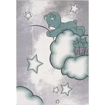 Koberec Koberec Frisee Soft Kids 1,33/1,9 0580A šedý