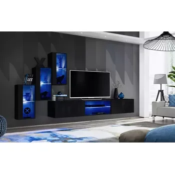 Obývací stěna Obývací Stěna Switch Xxii Černá