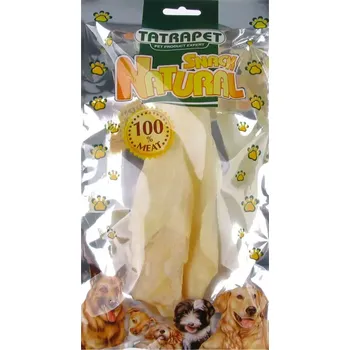 Sušené ucho hovězí bílé 20-25 cm 1 ks Snack Natural