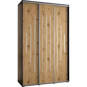 Předsíňová stěna Skříň 45 Canaris 12 150 černá/artisan/silver