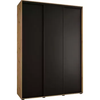 Předsíňová stěna Skříň 45 Canaris 1 180 artisan/černá/černá