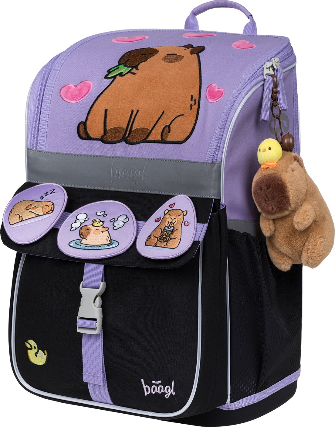 Aktovka pro prvňáčky Baagl Zippy Kapybara