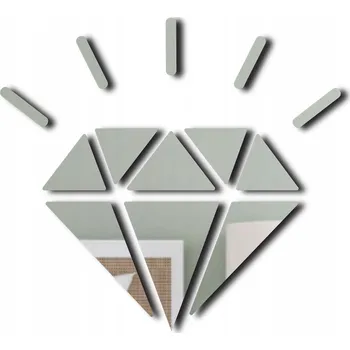 Zrcadlo Zrcadlo Zrcadlo 65x60 DIAMANT