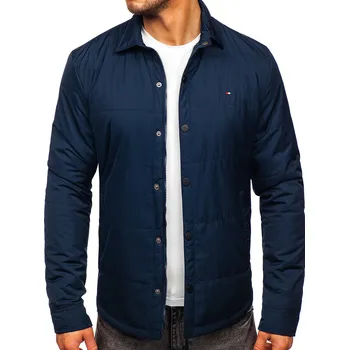 Pánská bunda Tmavě modrá pánská přechodová bunda Bolf 2068 - 2XL