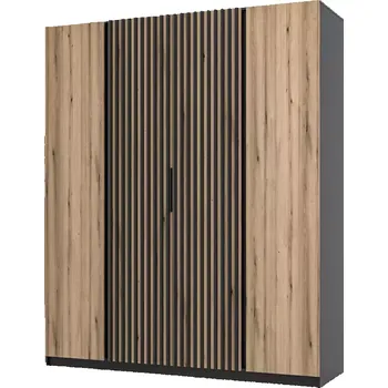 Kancelářská sestava Skříň Kaja BL/EV-BL 2F 2LAM