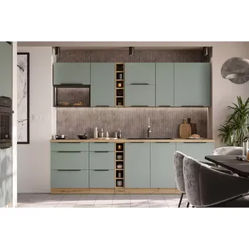 Kuchyňská linka Kuchyňská linka Aria SA/AR 255 cm bez kuchyňské desky