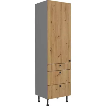 Kuchyňská skříňka Kuchyňská Skříňka AVA dub artisan/antracit 60dks-215 1f 3s