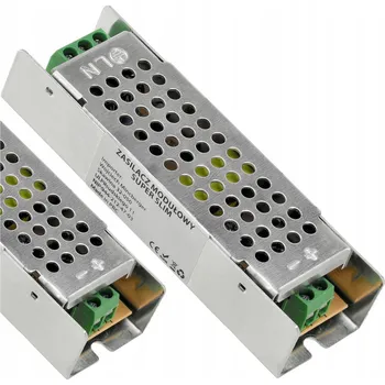 Napájecí zdroj pro osvětlení BERGE Tenký napájecí zdroj - 12V - 36W - 3A - IP20