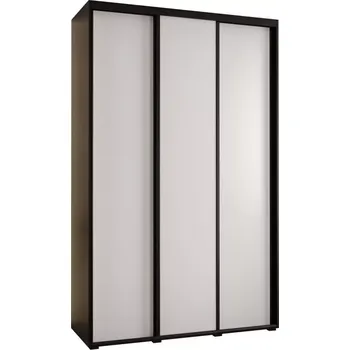 Předsíňová stěna Skříň 45 Canaris 1 150 černá/bílá/černá