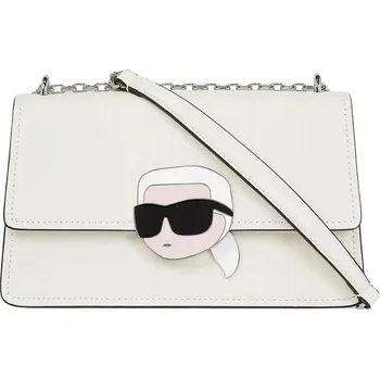 Kabelka Kabelka psaníčko Karl Lagerfeld , přírodní kůže, bílá