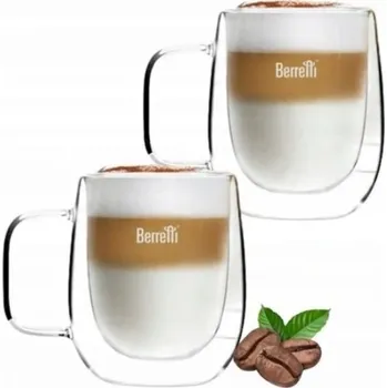 Sklenice Sklenice na kávu a čaj Berretti 300 ml 2 ks