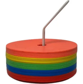 Sportovní kužel Značky na podlahu kruh Varianta: sada 25 kusů