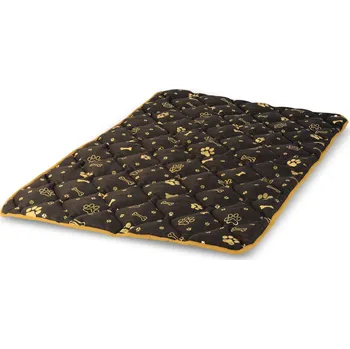 Pelíšek pro psa Podložka pro psy 100 x 70 cm voděodolná AIO Bones Gold