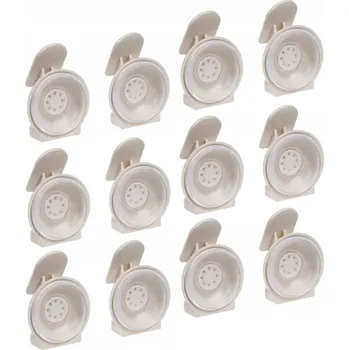 Dveřní kování Zámek posuvných dveří 12 ks GreenBlue GB116 bílý