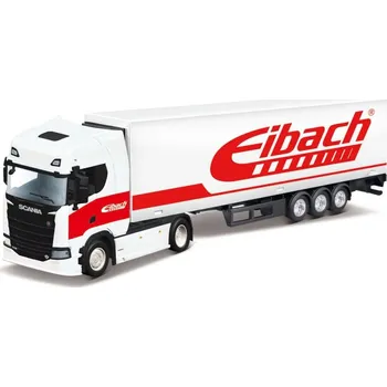 Dětské zboží Bburago Kamion Scania 770 S s návěsem Eibach 1:43