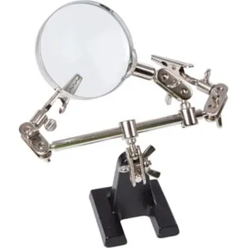 Lupa Sada třetí ruka + stojan na páječku Velleman VTHHN