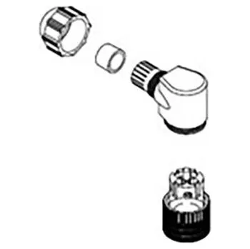 Molex Molex WOD Industrial Solution konektor akčního/snímacího členu , 1200710035, piny: 4, 1 ks