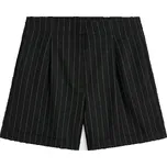 Sinsay - Žebrované šortky - černá - VK001-99P - VK001-99P-S
