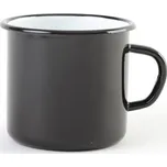 Olymp, smaltovaný hrnek černý 7 cm, 0,25 l (211/10)