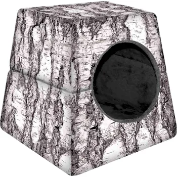 Pelíšek pro psa Přepravka pro psy/kočky 2v1 Breza velikost D 55 x 55 x 45 cm